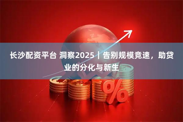 长沙配资平台 洞察2025｜告别规模竞速，助贷业的分化与新生