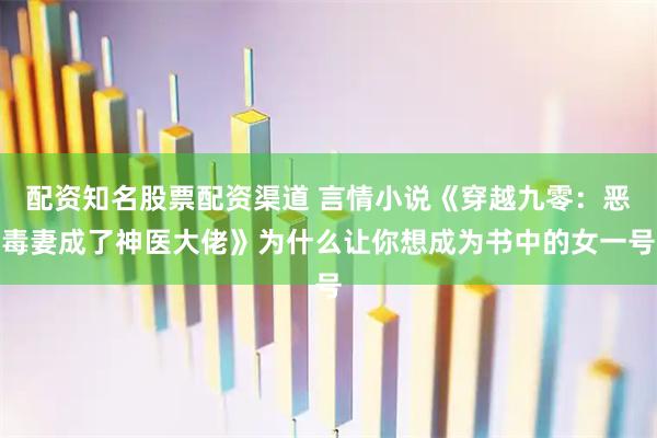 配资知名股票配资渠道 言情小说《穿越九零：恶毒妻成了神医大佬》为什么让你想成为书中的女一号